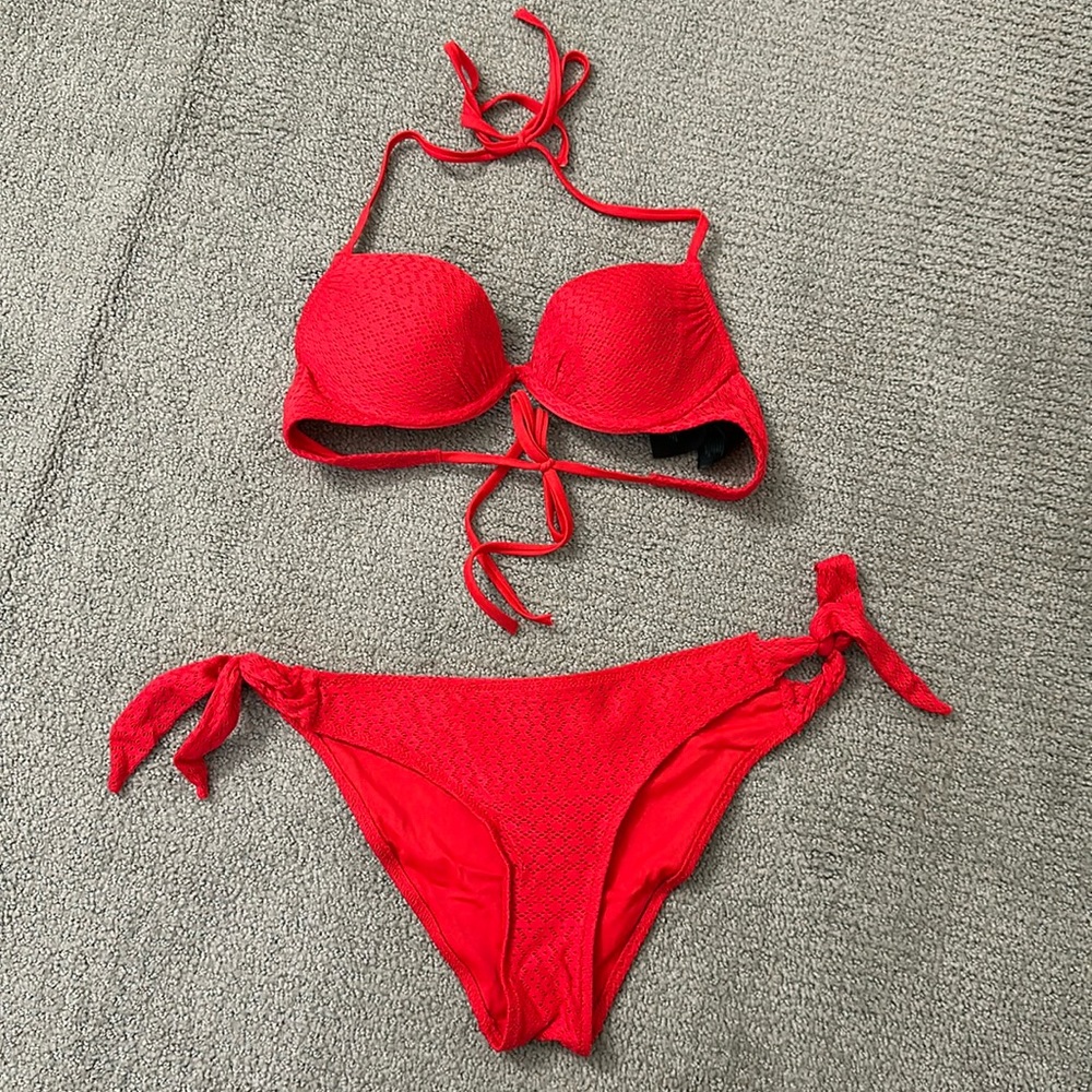 BOGO: Red 2-Piece Bathing Suit